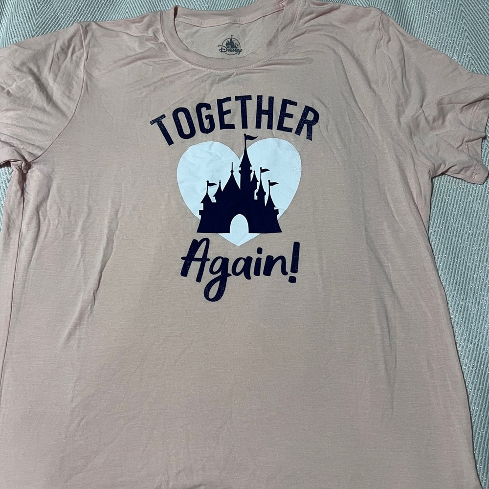 Disney Soft Pink Graphic Tee